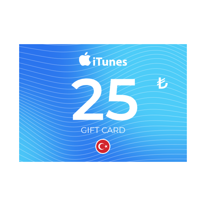 App Store & iTunes Turkey 25 TRY ( TURKEY )