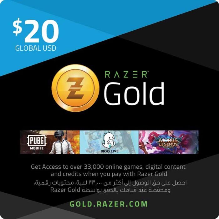 Razer Gold 20 USD